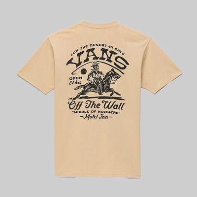 VANS MIDDLE OF NOWHERE TEE TAUPE 