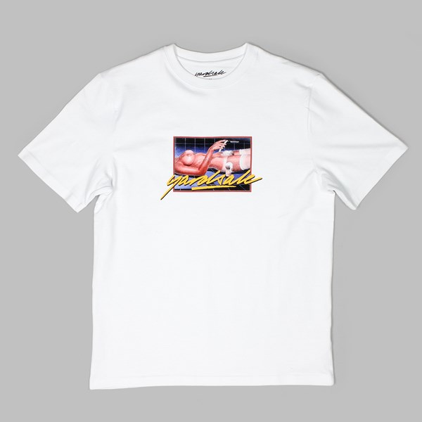 YARDSALE SOAP CLEAN SHAVE SS T-SHIRT WHITE 
