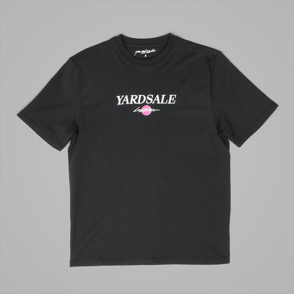 YARDSALE VALENTINE LOGO SS T-SHIRT BLACK 