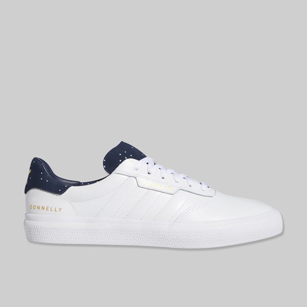 ADIDAS JAKE DONNELLY 3MC WHITE NAVY GOLD MET 