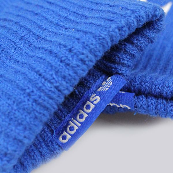 Adidas Originals AC Logo Gloves Bluebird Running White