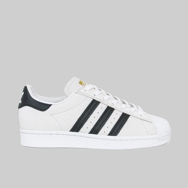 white and gold superstars