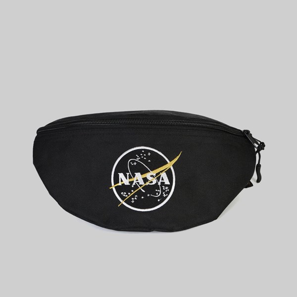 ALPHA INDUSTRIES NASA WAIST BAG BLACK 