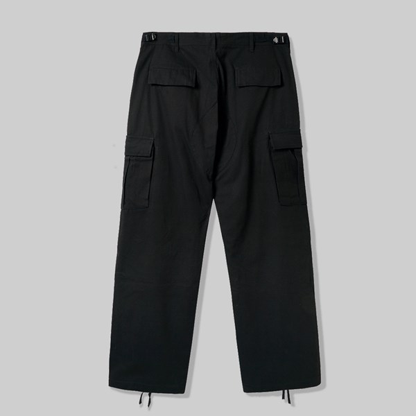 BUTTER GOODS SANTOSUOSSO CARGO PANTS BLACK | BUTTER GOODS Trousers