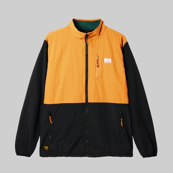 BUTTER GOODS SEARCH JACKET BLACK PEACH 