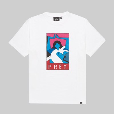 BY PARRA BIRDS OF PREY SS T-SHIRT WHITE 