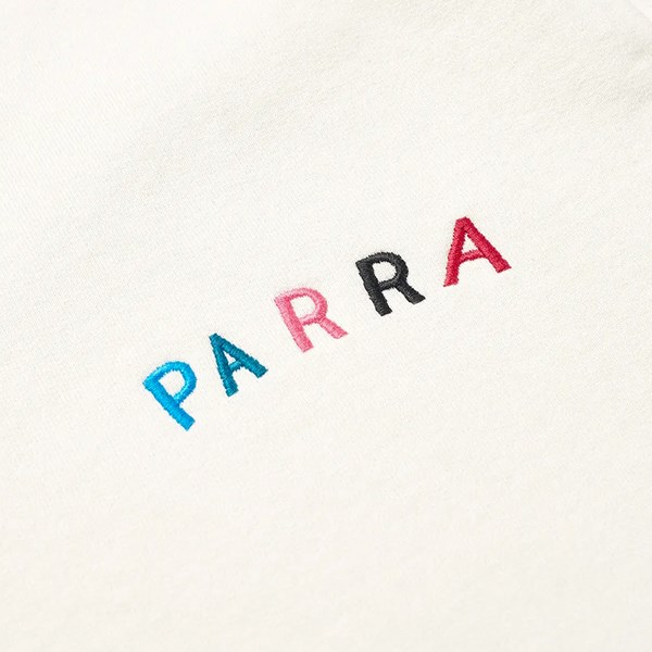 BY PARRA FONTS ARE US CREW NECK SWEAT WHITE  