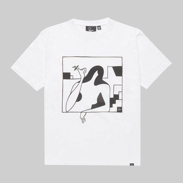 BY PARRA LOCKDOWN SS T-SHIRT WHITE 