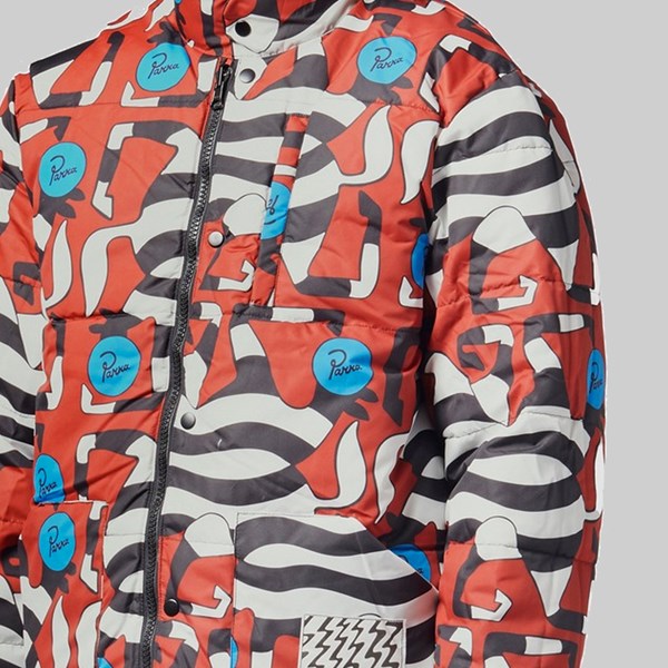 BY PARRA NERVEUX PUFFER JACKET MULTI 