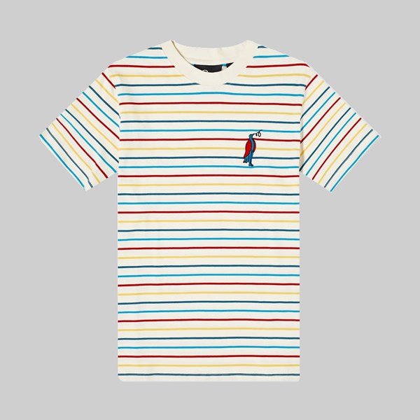BY PARRA STARLING STRIPED PREMIUM T-SHIRT MULTI 