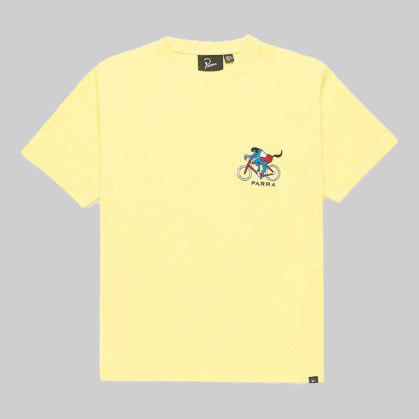 BY PARRA THE CHASE SS T-SHIRT YELLOW 