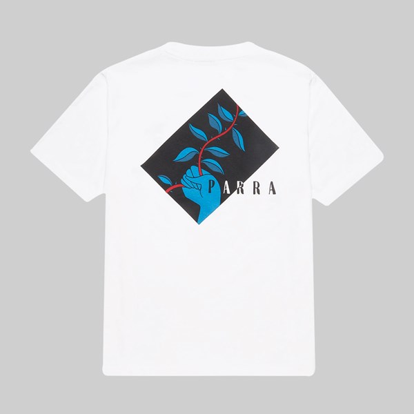 BY PARRA THORNY TEE WHITE 