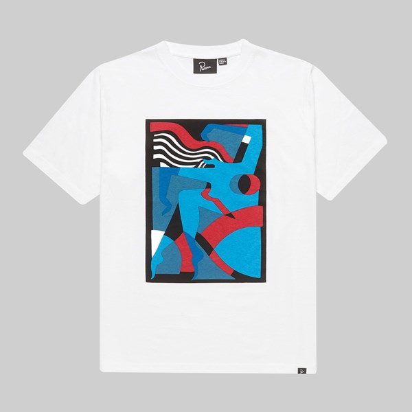 BY PARRA TRAPPED SS T-SHIRT WHITE 