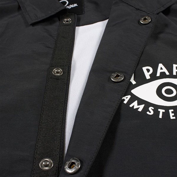 BY PARRA TWISTED COACH JACKET BLACK 