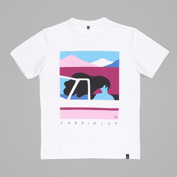 BY PARRA CABRIOLET T-SHIRT WHITE 