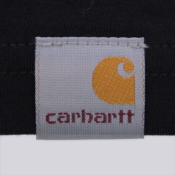 Carhartt Camo Stain Script T Shirt Black Camo Stain