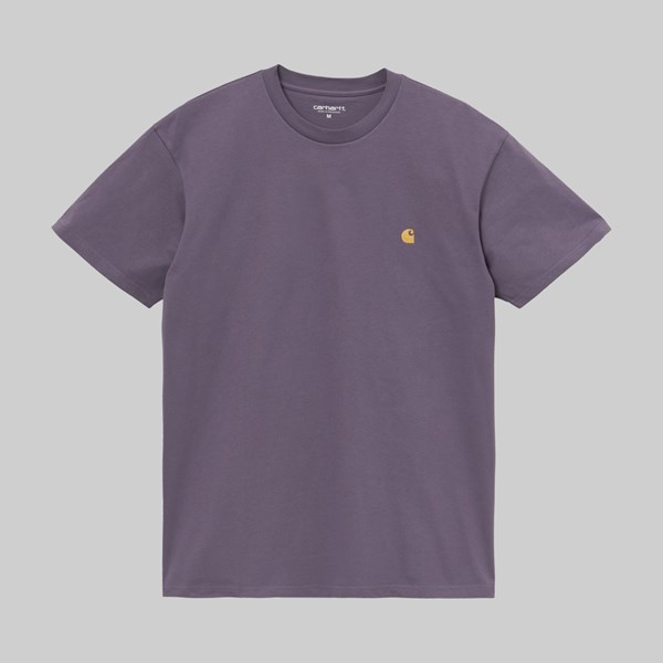 CARHARTT WIP SS CHASE T-SHIRT PROVENCE GOLD  