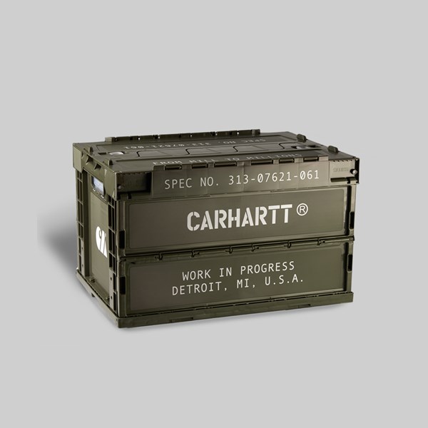 CARHARTT WIP FOLDABLE STORAGE CONTAINER CYPRESS 