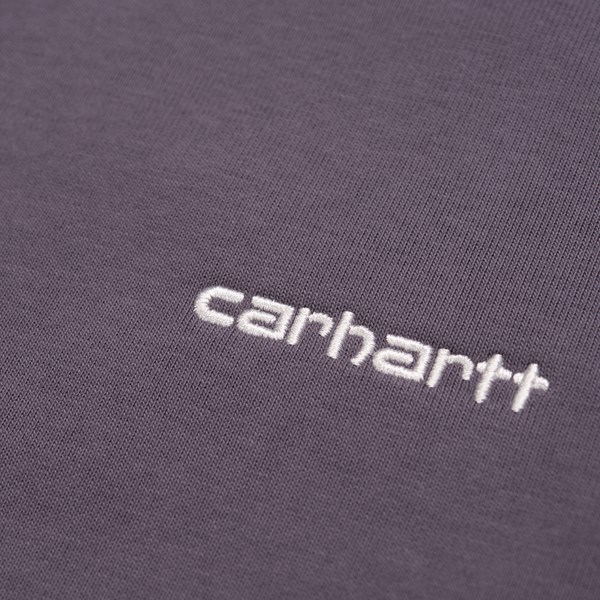 CARHARTT WIP SCRIPT EMBROIDERY SWEAT DECENT PURPLE | Carhartt Crews
