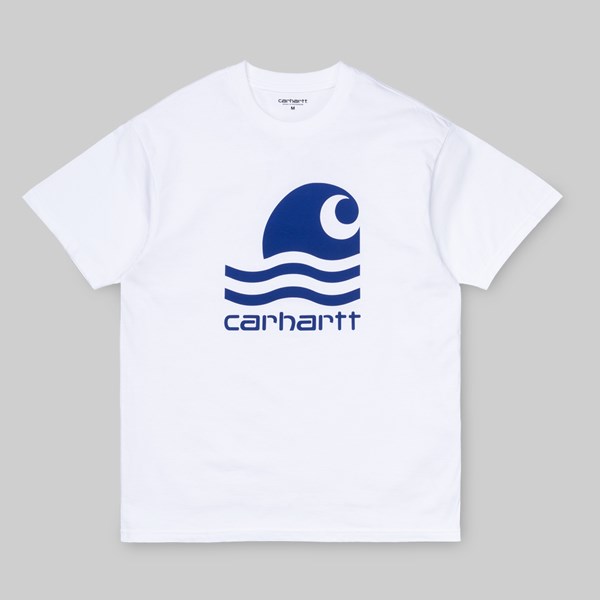 CARHARTT WIP SS SWIM T-SHIRT WHITE SUBMARINE 