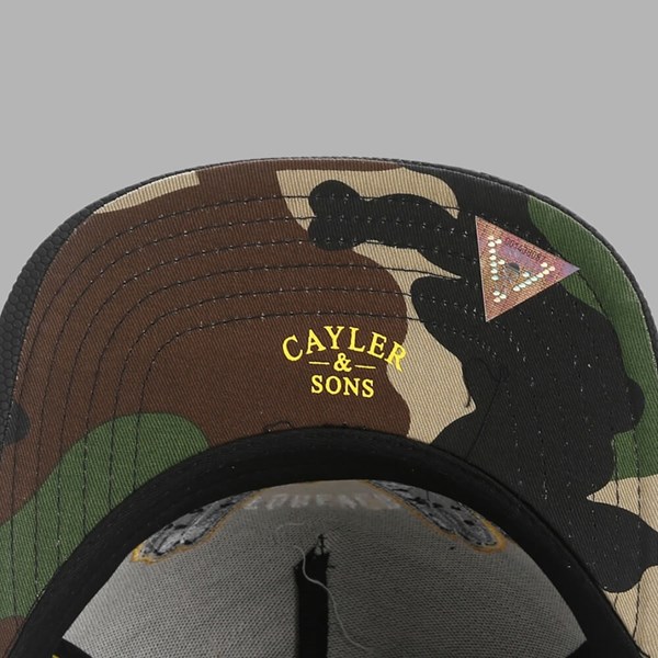 Cayler & Sons Forever Cap Black-Yellow 