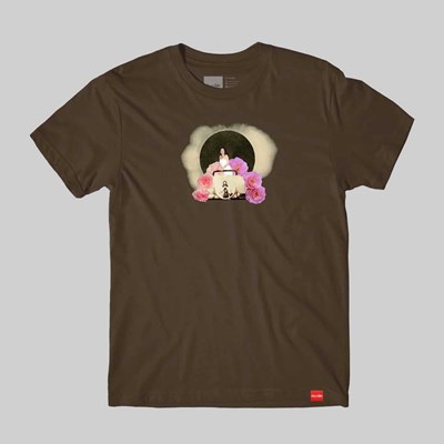 CHOCOLATE QUINCE SS TEE BROWN 