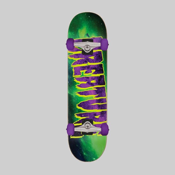 CREATURE SKATEBOARDS GALAXY COMPLETE GREEN 7.8 INCH 