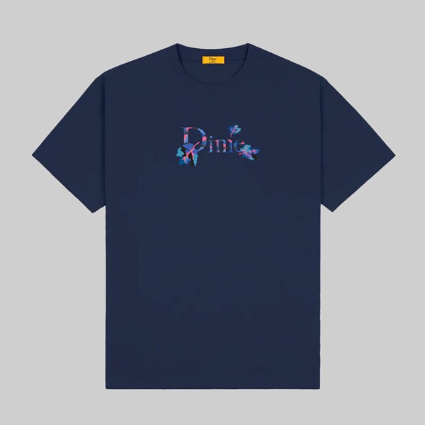 DIME CLASSIC LEAFY TEE NAVY 