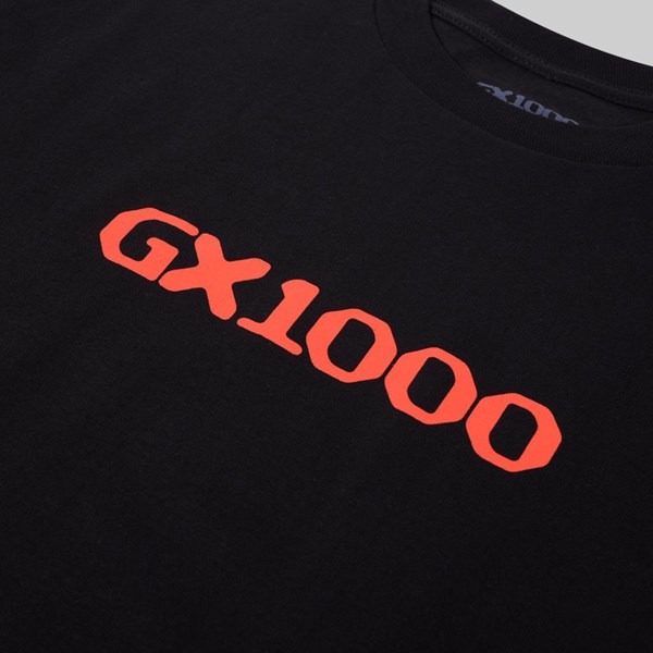 GX1000 OG LOGO SS T-SHIRT BLACK 