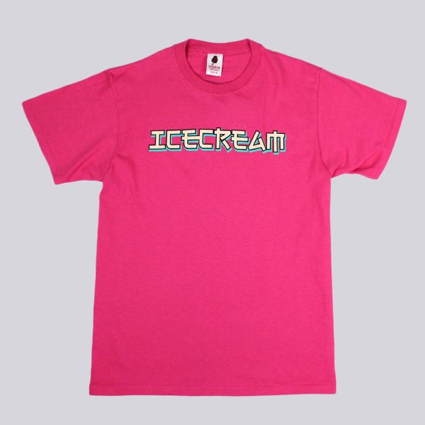ICECREAM Otuku T Shirt Raspberry