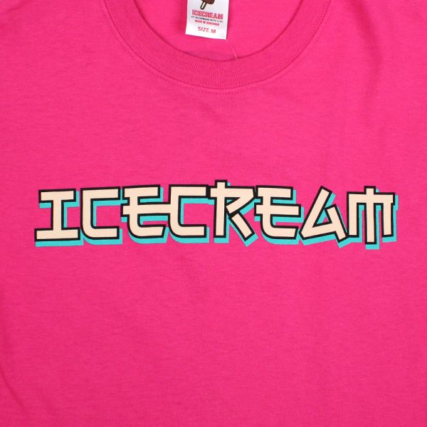 ICECREAM Otuku T Shirt Raspberry