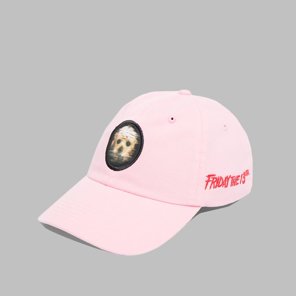 THE HUNDREDS X FRIDAY THE 13TH JASON CAP PINK 