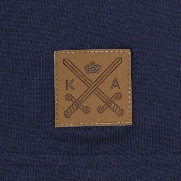 King Apparel Insignia T Shirt Navy
