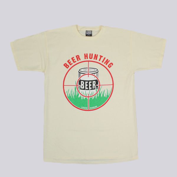 Loser Machine Drunk Hunt T Shirt Cream