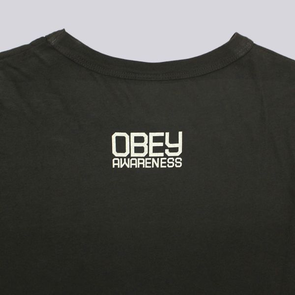 Obey Black Hills Are Not For Sale T Shirt Graphite | Obey Tees