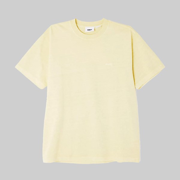 OBEY BOLD 3 PREMIUM TEE BUTTER 