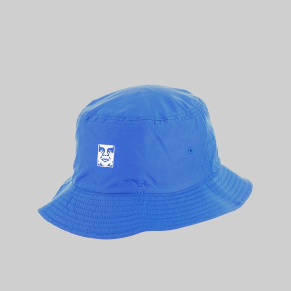OBEY ICON REVERSIBLE BUCKET HAT BLUE MULTI | Obey Caps