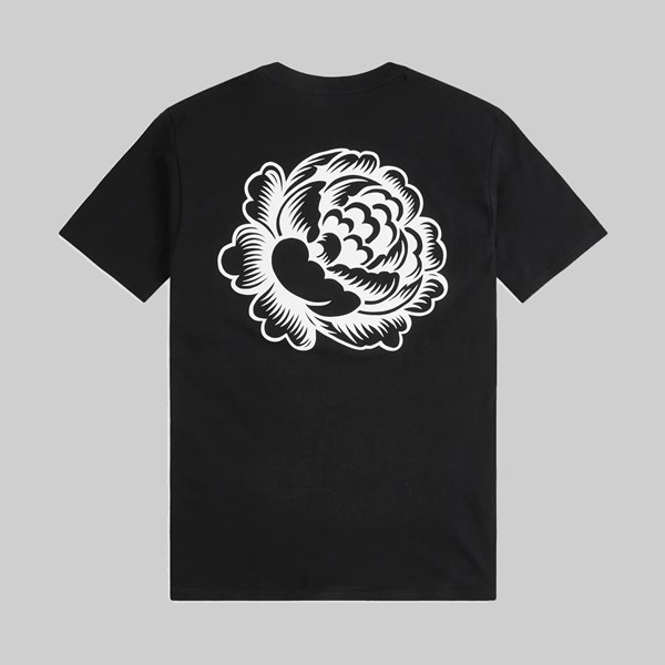 OBEY ORGANIC FLOWER SS T-SHIRT BLACK | Obey Tees