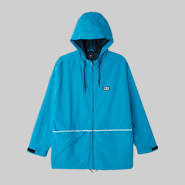 OBEY THE CAPE JACKET PURE TEAL 