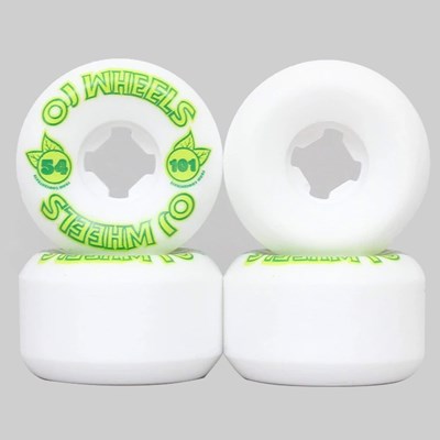 OJ WHEELS FROM CONCENTRATE WHITE 54MM 
