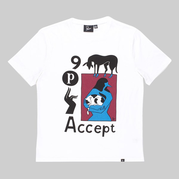 BY PARRA ACCEPT SS T-SHIRT WHITE 