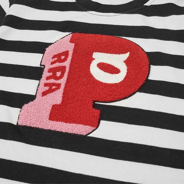 BY PARRA BLOCK P STRIPED LONG SLEEVE MULTI  