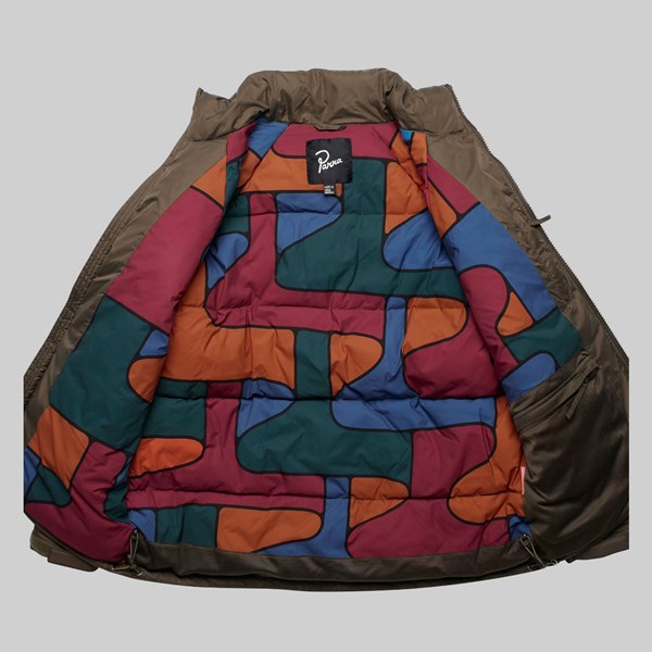 BY PARRA CANYONS ALL OVER JACKET COFFEE 