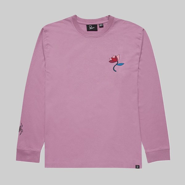 BY PARRA CLOUDY STAR LS TEE LAVENDER 