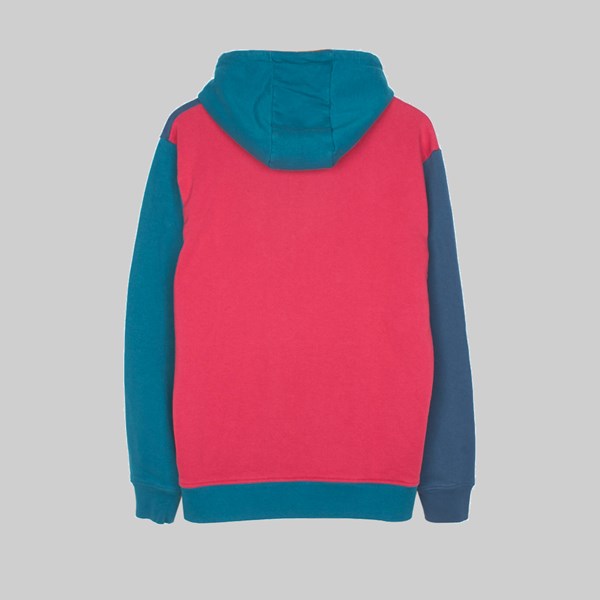 BY PARRA COLOURBLOCKED HOODED SWEAT MULTI 