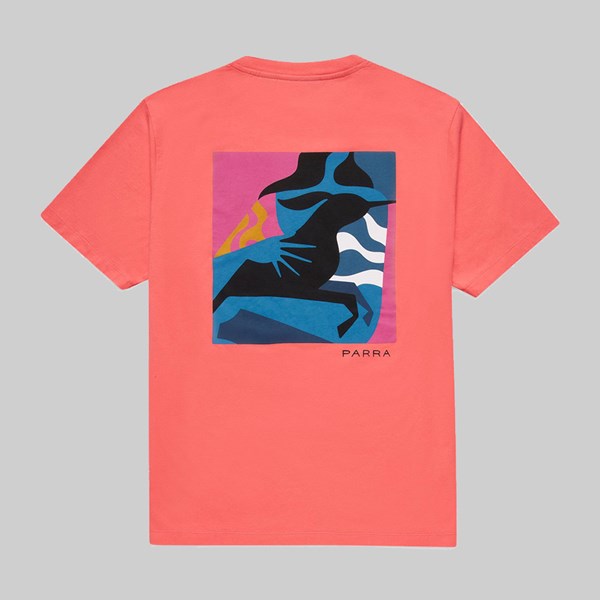 BY PARRA EMOTIONAL NEGLECT TEE FADED CORAL 