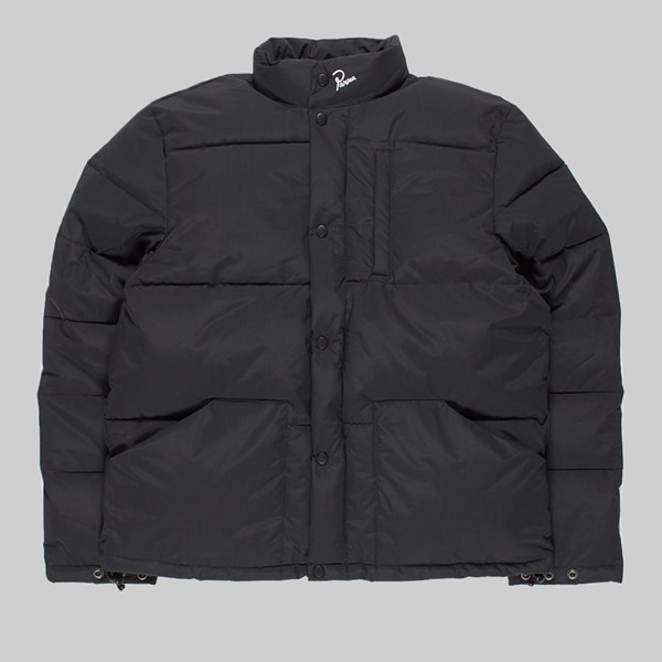BY PARRA GRAB THE FLAG PUFFER JACKET BLACK 