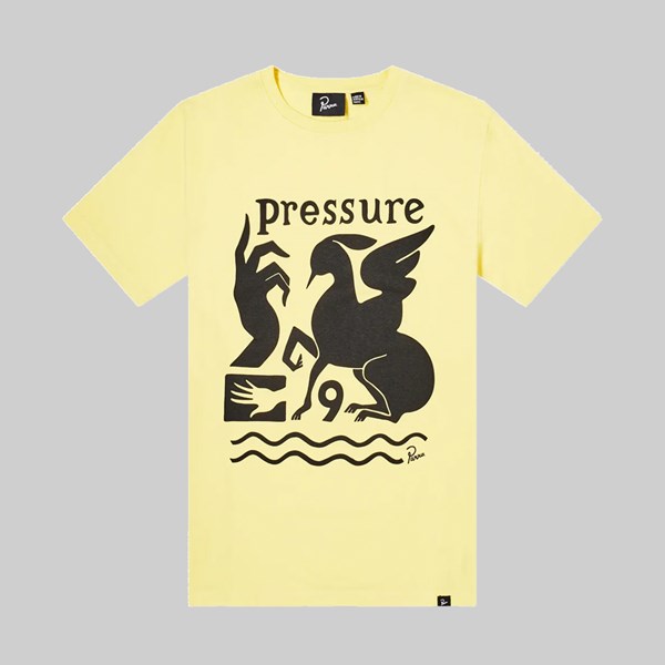 BY PARRA NEIN PRESSURE SS T-SHIRT YELLOW 