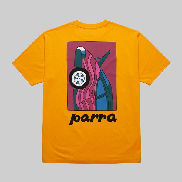 BY PARRA NO PARKING TEE BURNED YELLOW 