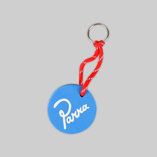 BY PARRA FLOATY KEYCHAIN SIGNATURE BLUE 